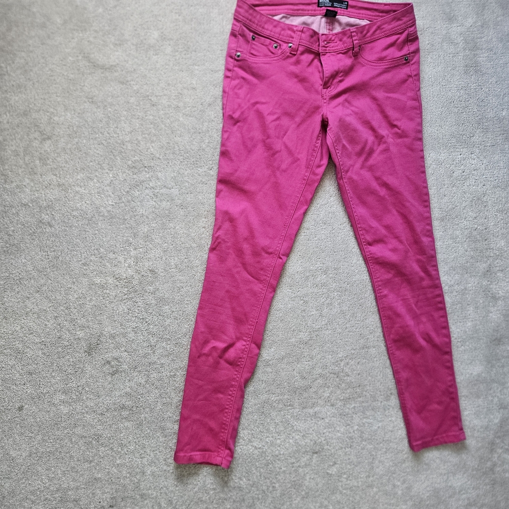 Women's Pink Skinny Pants